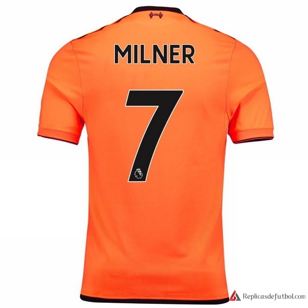 Camiseta Liverpool Tercera equipación Milner 2017-2018